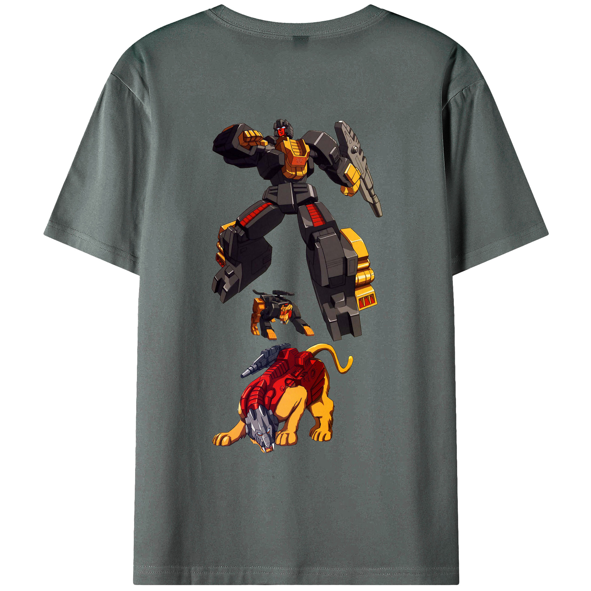 （画像用）  綿100％ メンズ半袖Tシャツ（バックプリント） 通気性